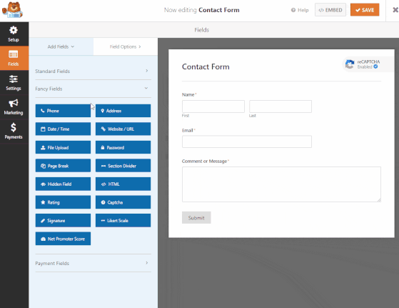 visual-builder-wpforms - RafflePress WPForms visual drag and drop form builder