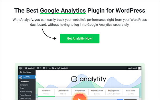 Analytify Google Analytics plugin for WordPress