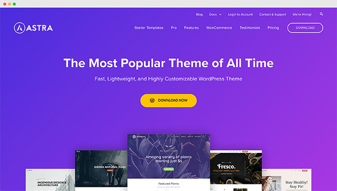 astra - RafflePress Astra WordPress giveaway theme