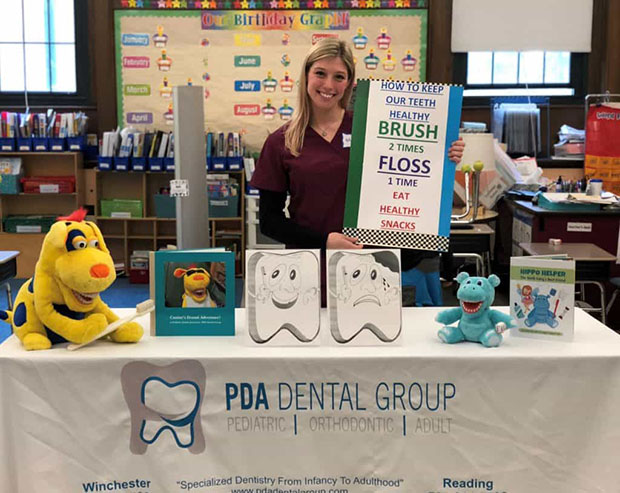 PDA Dental Group at school health fair