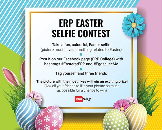 Easter bonnet selfie contest image for Instagram giveaway