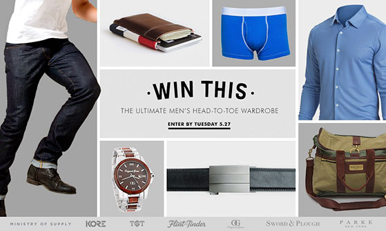 Fashion brands can run a giveaway to market new clothing range