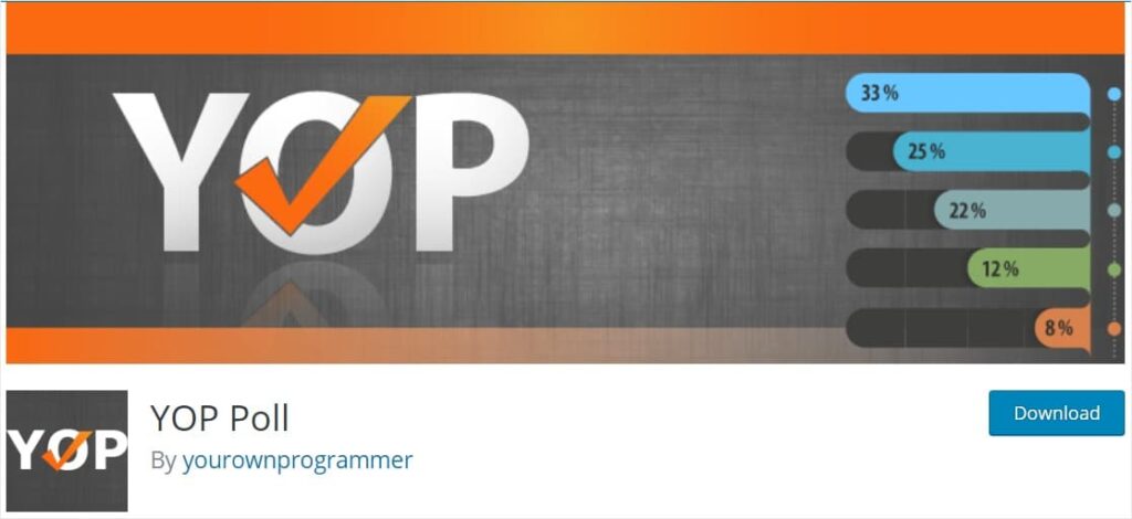 YOP Polls Survey Plugin for WordPress
