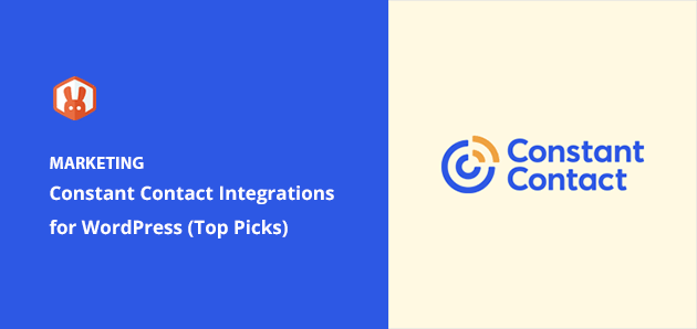 Constant Contact Integrations for WordPress