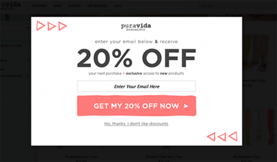 Optimize your exit popup call to action button