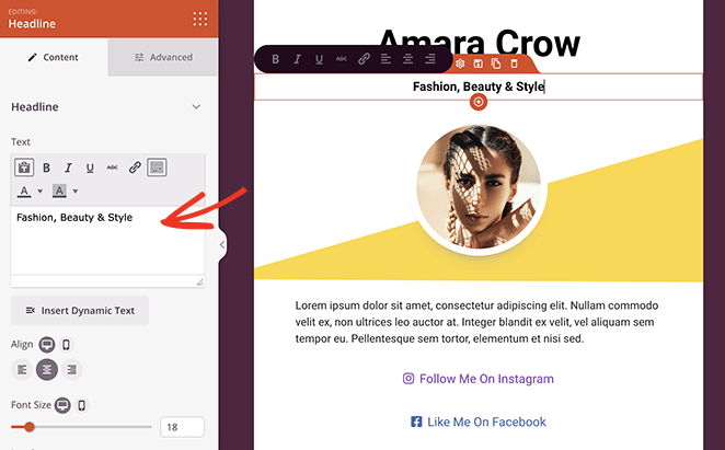 SeedProd drag-and-drop editor customizations