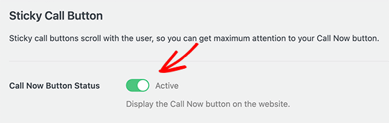 enable-call-now-button - RafflePress enable call now button