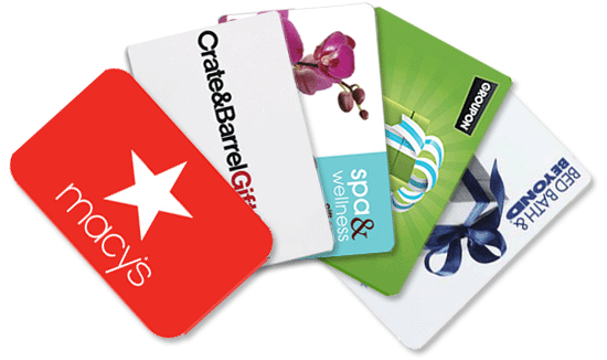 Gift card bundle example