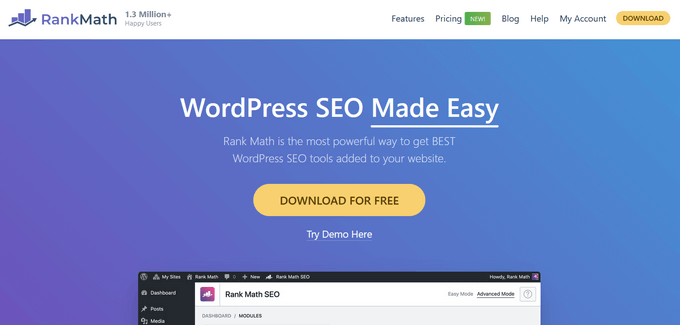 Rank Math WordPress SEO Plugin