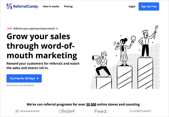 referralcandy - RafflePress ReferralCandy customer referral software