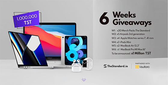 Landing page layout for The Standard Protocol's waitlist giveaway