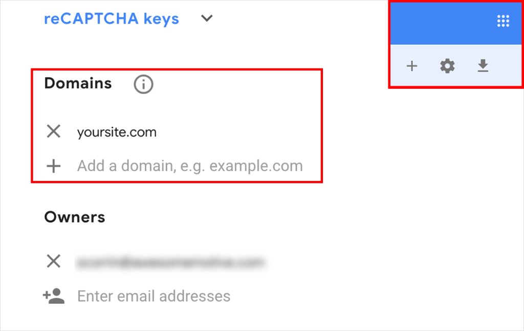 verify-site-domain-google-recaptcha2x - RafflePress Verify your site's domain name in Google reCAPTCHA