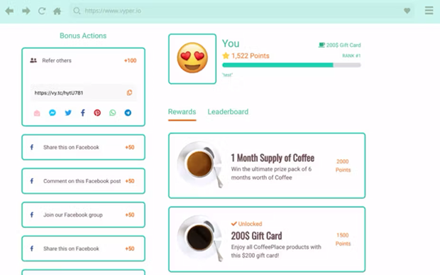 Vyper.io interface