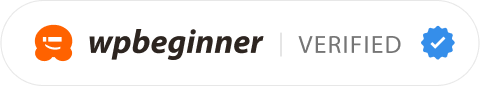 WPBeginner Verified Badge