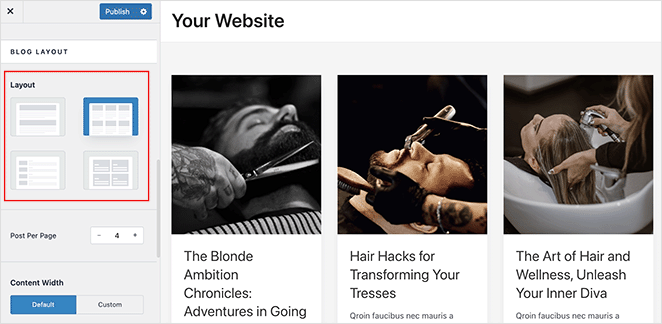 astra-theme-customization-options - RafflePress Astra WordPress theme customization options