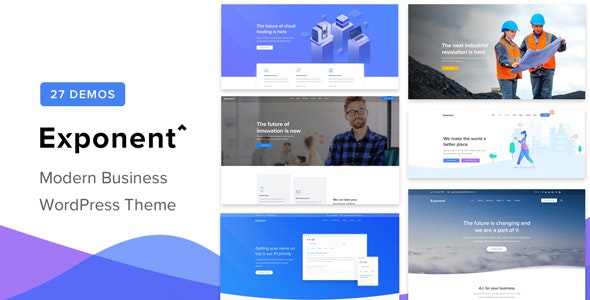[nulled] Exponent v1.2.9.0 - Modern Multi-Purpose Business Theme