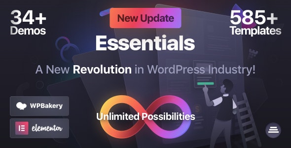 [nulled] Essentials v1.2.9 - Multipurpose WordPress Theme