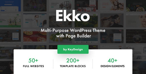 [nulled] Ekko v2.6 - Multi-Purpose WordPress Theme with Page Builder