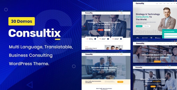 [nulled] Consultix v3.0.1 - Business Consulting WordPress Theme