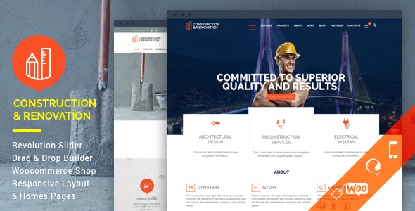 [nulled] Construction v18.1 - Construction Building Company WordPress Theme